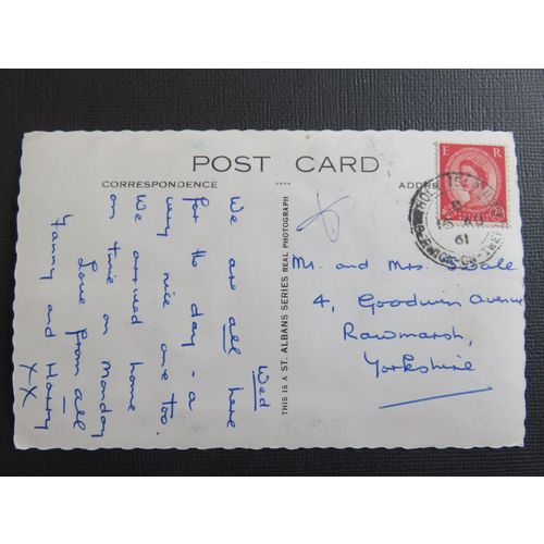 Holy & Farne Isles, Lindisfarne, Northumberland Postcard