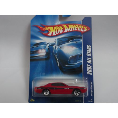 Hotwheels Boxed Dodge Charger 2007 (red) good condition