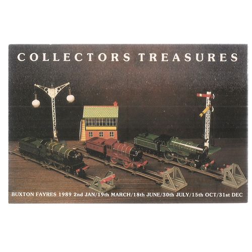 BUXTON COLLECTORS FAYRES 1989, DERBYSHIRE unused postcard =