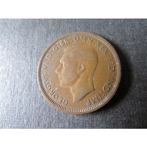 1939 GEORGE VI HALFPENNY FREE POST. H