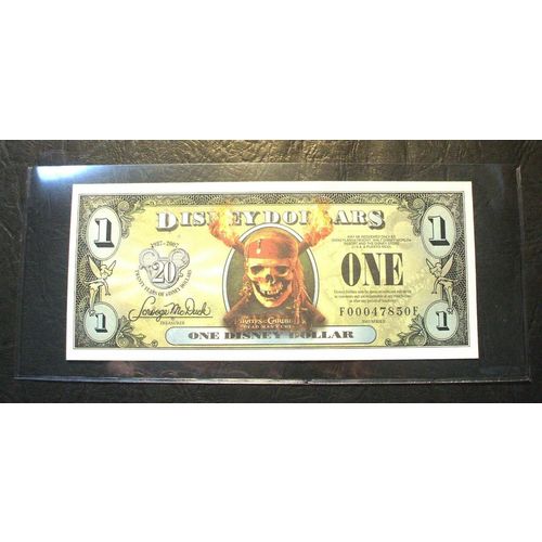 2007 DISNEY DOLLAR- Pirates of the Caribbean- Flying Dutchman - F Series - Mint