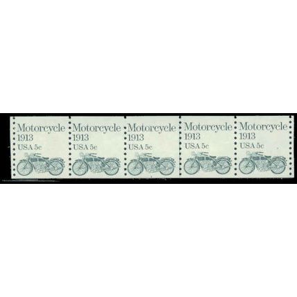 1899 5c Motorcycle Fine MNH Dry Gum PNC 3/5 P0500