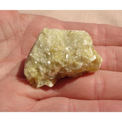 D Star Mica Crystal Stone Raw Rough 1.625 Inch 40mm Energy Work Gridding