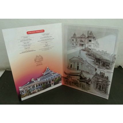 Malaysia Places Worship II 2019 Islamic Mosque Sikh Temple Church Folder limited