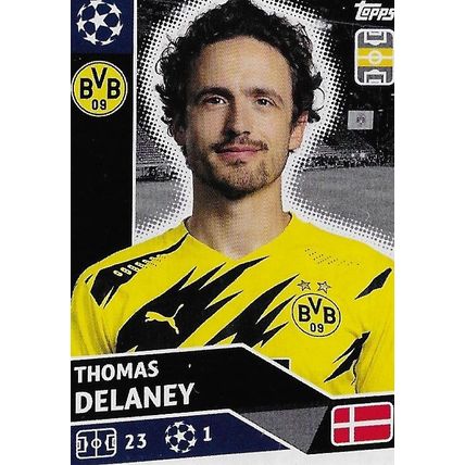 Topps UEFA Champions League 2020/21 Stickers: DOR12 - Delaney (Thomas)