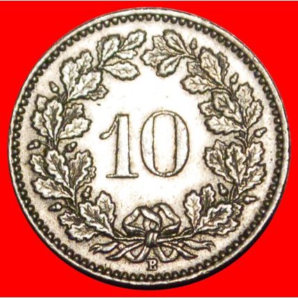 LIBERTY (1879-2022): SWITZERLAND ★ 10 RAPPEN 1962B!★ LOW START★NO RESERVE!