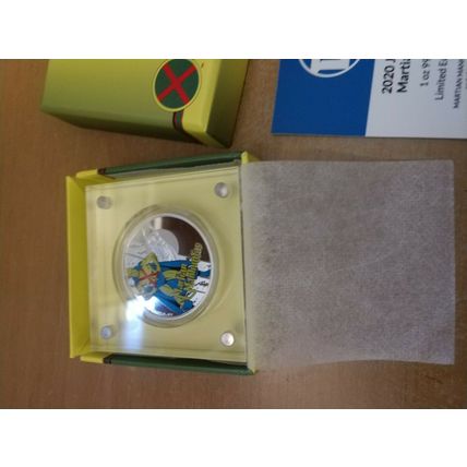 Niue DC Comics Martian Manhunter 1 Oz Silver Coin