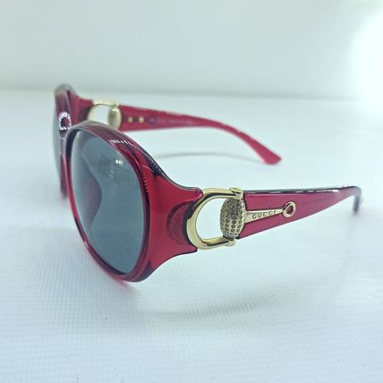 Auth Gucci Burgundy Sunglasses GG 3726/N/F/S BOD/J8 Gradation Lens Italy