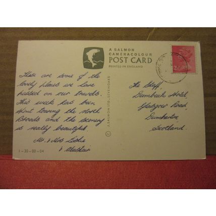 multiview, NORFOLK BROADS. used postcard by J. Salmon 1972 pm #