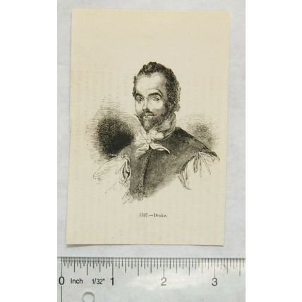 1860s engraving - Drake