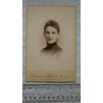 Cabinet photo - Mr. Barraud, Liverpool - lady
