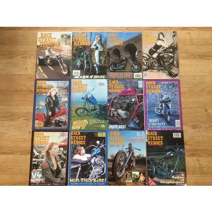 12 BSH Motorcycle Mags 1990