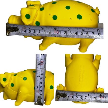 Dog Toys Squeeze Chew Fetch Make Sounds Pigs Latex 3 Pack Pet Toys Pet Fun Play’