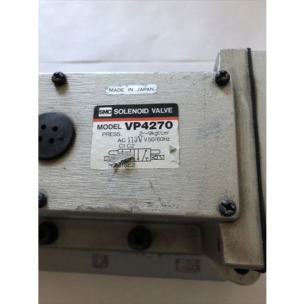 NEW SMC VP4270 PNEUMATIC DOUBLE SOLENOID VALVE VT3112,AC110V COIL,DG