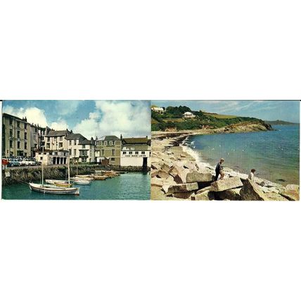Cornwall FALMOUTH Two Postcards by J. Arthur Dixon