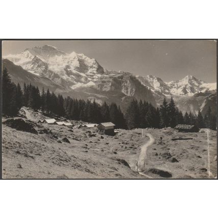 Panorama, Wengen, c.1940s - Gabi Foto-AK