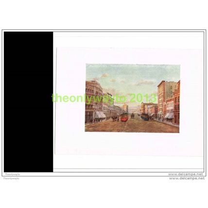 WINNIPEG: CORNER MAIN STREET AND PORTAGE AVENUE, Book Illustration, 1907