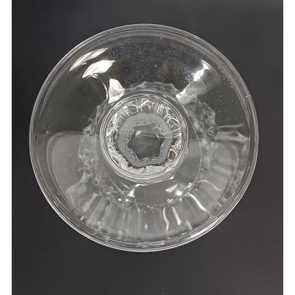 Vintage Cristal D'Arques Durand LONGCHAMP France Crystal Wine Glass 7 1/8" Tall