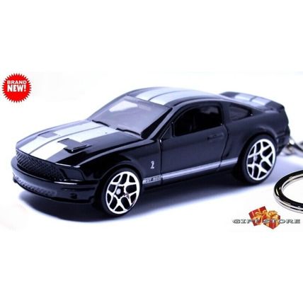 RARE KEYCHAIN BLACK FORD SHELBY MUSTANG GT500 GREAT GIFT or DESK DISPLAY