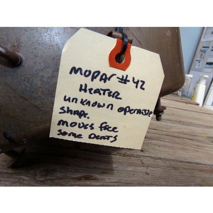 Mopar Model 42 Heater Box OEM