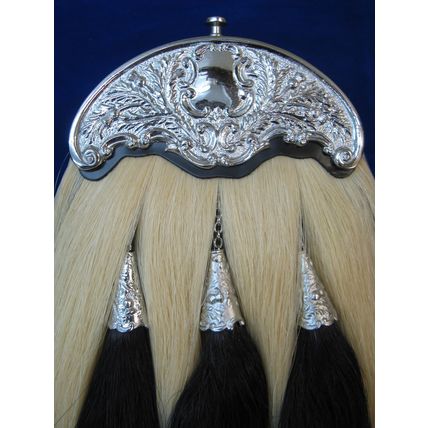 Genuine Highland Pipers Full Dress Long Horse Hair Sporrans