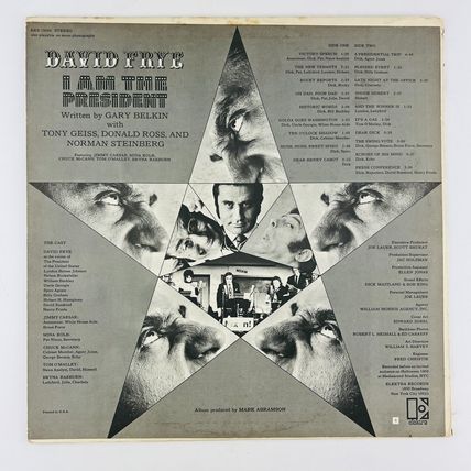 David Frye – I Am The President Vinyl LP Record Album EKS-75006
