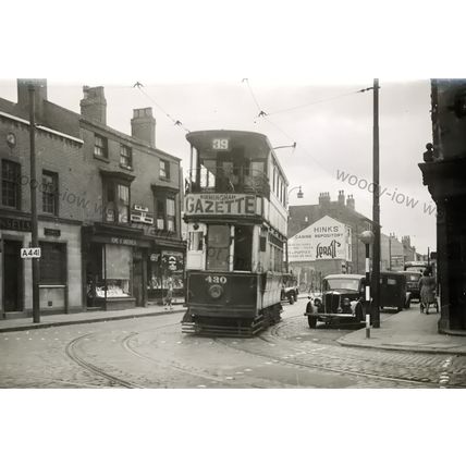 a0026 - Birmingham Tram no 430 - photo 6x4
