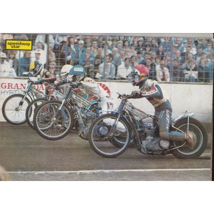 Speedway Star magazine : September 29, 1984. World Longtrack Final - Erik-a.