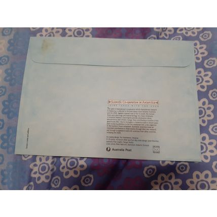 australia 1990 joint issue USSR Kingston postmark M/S FDC
