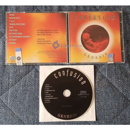 Confusion Genesis 2001 Used CD Prog Rock Gre