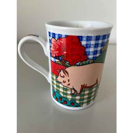 FARMYARD PIG MUG (HOME SWEET HOME)