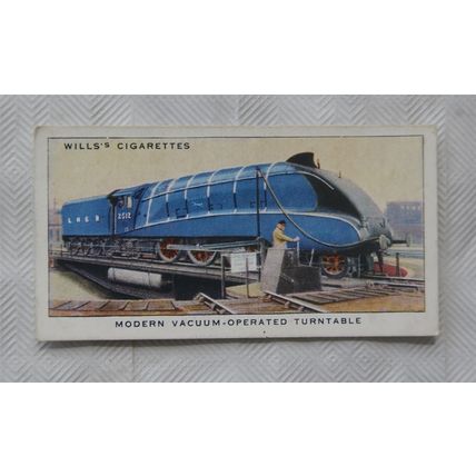1938 Wills Railway Equipment 44 modern vacuum-operated turntable, LNER