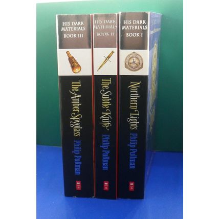 Northern Lights, Amber Spyglass, Subtle Knife, 3 PBs tpb by Philip Pullman VG+ B