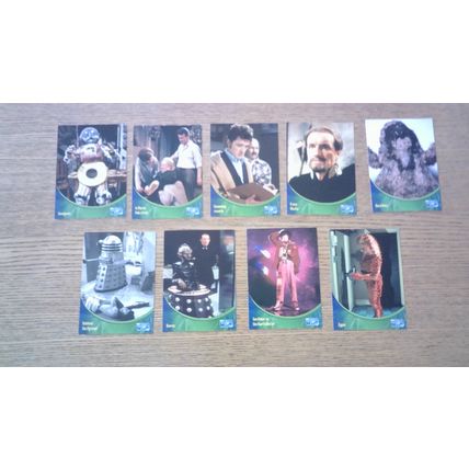 Doctor Who Trading Cards (Multiple Examples) 73 Cards in Total