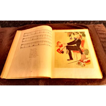 Children's Book Sing Mother Goose By Opal Wheeler First Edition 1945