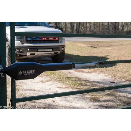 Ghost Controls Heavy-Duty Solar Automatic Gate Opener Kit for Driveway Swing Gat