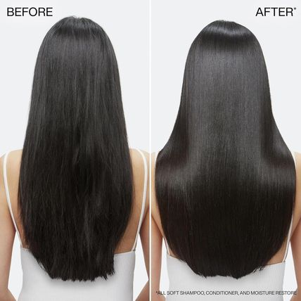 Redken All Soft Shampoo and Conditioner Set for Dry or Brittle Hair - Provides I