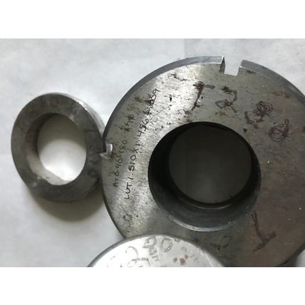WILSON WT 1.510X1.456 THICK TURRET SINGLE D PUNCH DIE ,EP