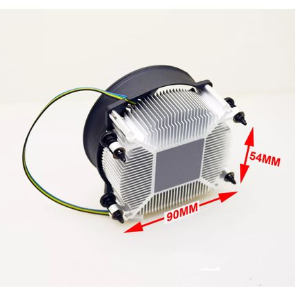 Lot of 10 Cooler One Socket AM4 Ryzen Screw -type Heat Sink CPU Cooling Fan