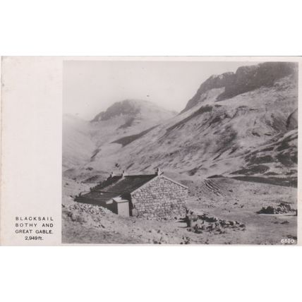 ED 326 BLACKSAIL BOTHY AND GREAT GABLE . RP POSTCARD