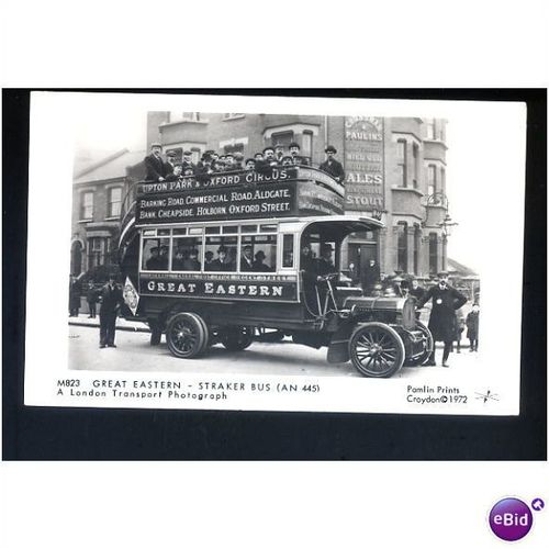 M823 LONDON G.E.R. Bus Postcard by Pamlin