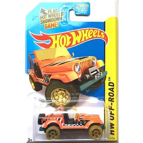 Hot Wheels - Jeep CJ-7: HW Off-Road 2015 - Jungle Rally #101/250 *Treasure Hunt*