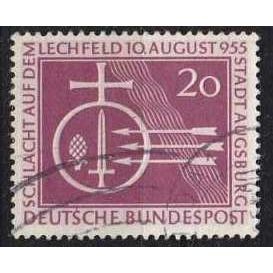 GERMANY BUND [1955] MiNr 0216 ( O/used ) (2)