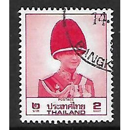 THAILAND 1988 2b KING RAMA IX RED SG 1353 FINE USED