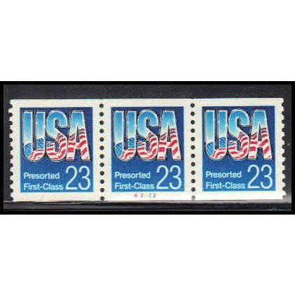 2606 23c U.S. Flag Very Fine MNH PNC A2222/3 PA3196