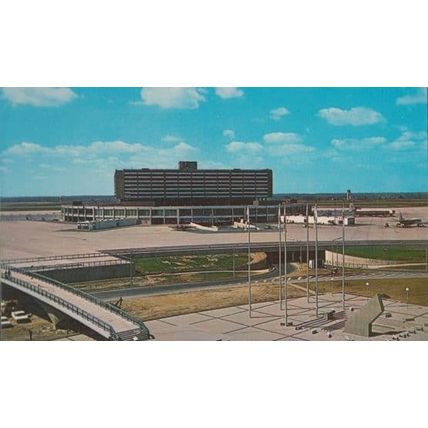 Toronto Canadian Canada Runway Airport Postcard