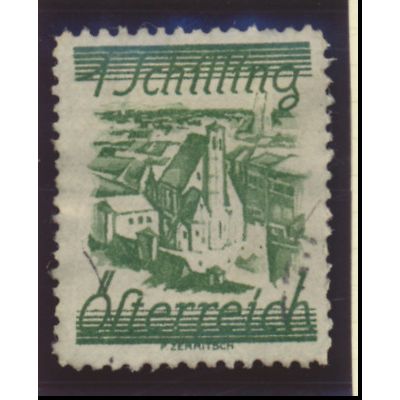 Austria Stamp Scott #323, Used