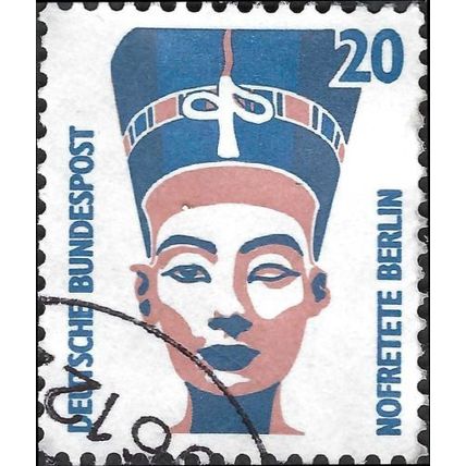 GERMANY, Nerfertiti Berlin, blue 1989, 20pf