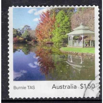 AUSTRALIA: 2025 BURNIE, TASMANIA, TOURISM, USED SELF-ADHESIVE $1.50 STAMP. 025