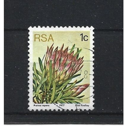SouthAfrica.SG414 1c Protea Repens.Fine Used.Sep25n